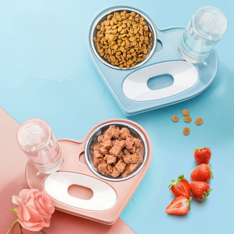 2-in-1 Dog Feeder Station